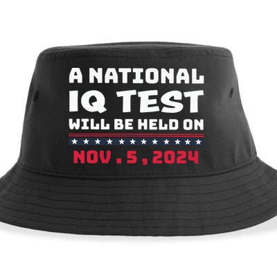 A National Iq Test Will Be Held On November 5th 2024 Sustainable Bucket Hat