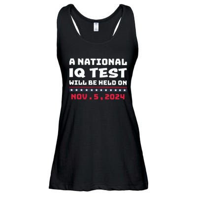 A National Iq Test Will Be Held On November 5th 2024 Ladies Essential Flowy Tank