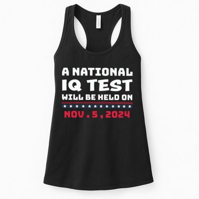 A National Iq Test Will Be Held On November 5th 2024 Womens Tank Top