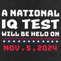 A National Iq Test Will Be Held On November 5th 2024 Golf Towel