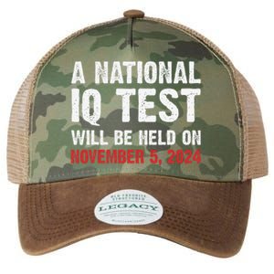 A National Iq Test Will Be Held On Nov 52024 Legacy Tie Dye Trucker Hat