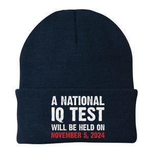 A National Iq Test Will Be Held On Nov 52024 Knit Cap Winter Beanie