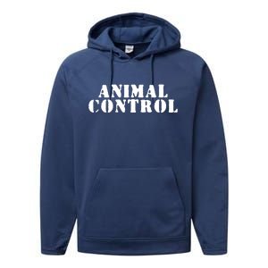 Animal Control Performance Fleece Hoodie