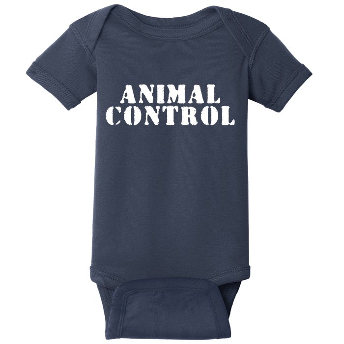 Animal Control Baby Bodysuit