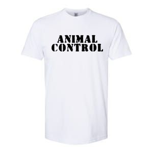 Animal Control Softstyle CVC T-Shirt