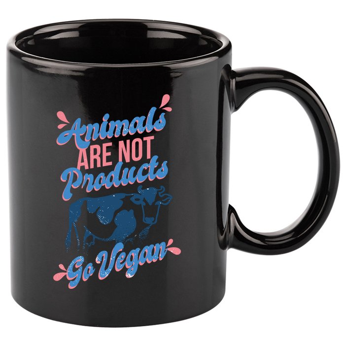 Animals Are Not Products 11oz C Handle Ceramic Mug