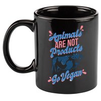 Animals Are Not Products 11oz C Handle Ceramic Mug