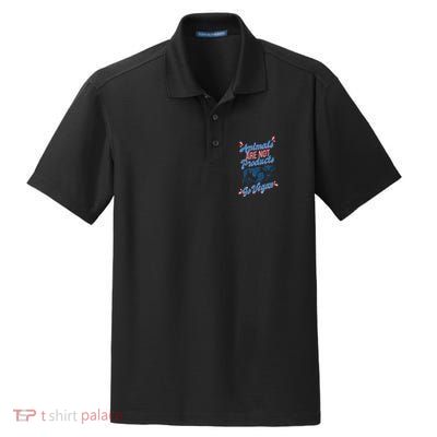 Animals Are Not Products Dry Zone Grid Polo
