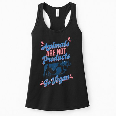 Animals Are Not Products Womens Tank Top