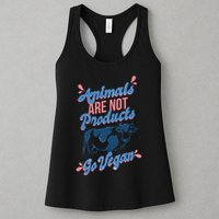 Animals Are Not Products Womens Tank Top