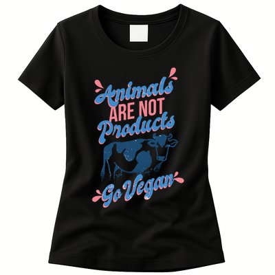 Animals Are Not Products Womens T-Shirt