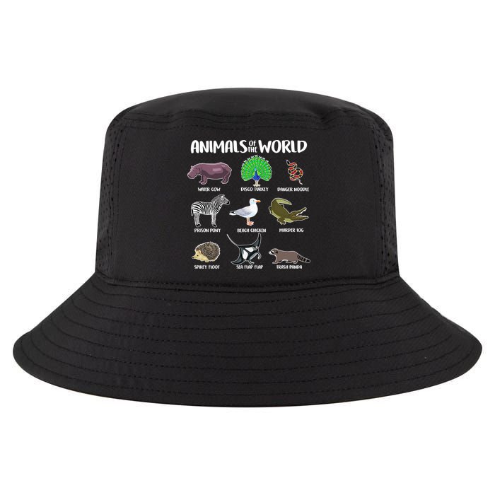 Animals Of The World Cool Comfort Performance Bucket Hat