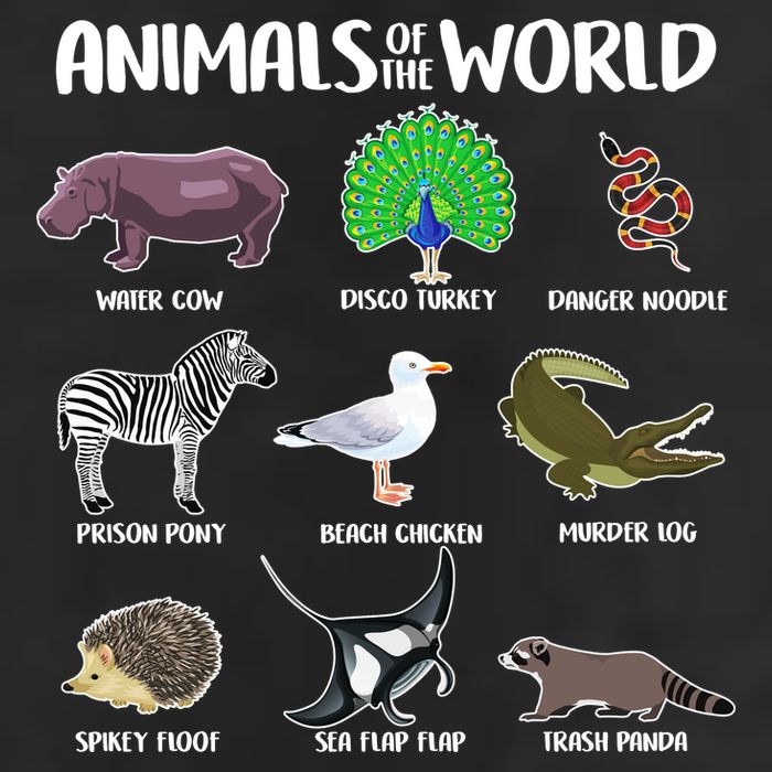 Animals Of The World Cool Comfort Performance Bucket Hat