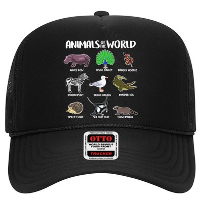 Animals Of The World Trucker Hat
