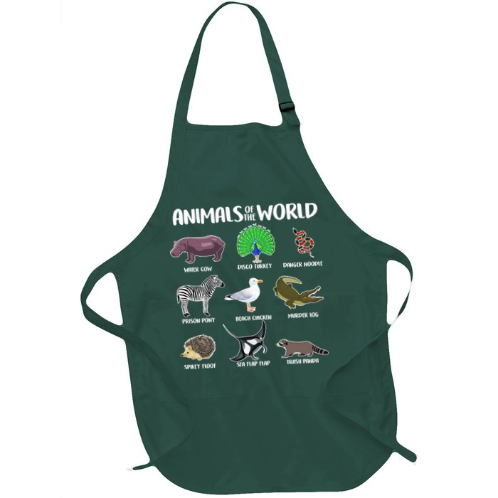 Animals Of The World Apron