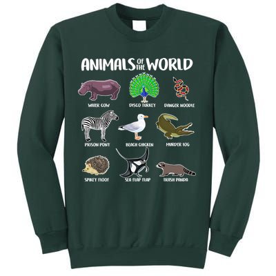 Animals Of The World Sweatshirt