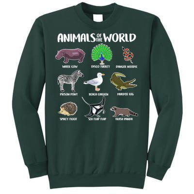 Animals Of The World Sweatshirt