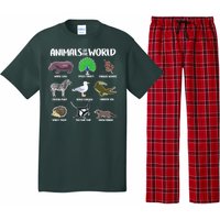 Animals Of The World Pajama Set