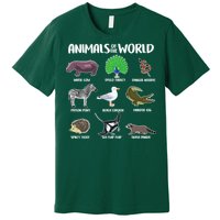 Animals Of The World Premium T-Shirt