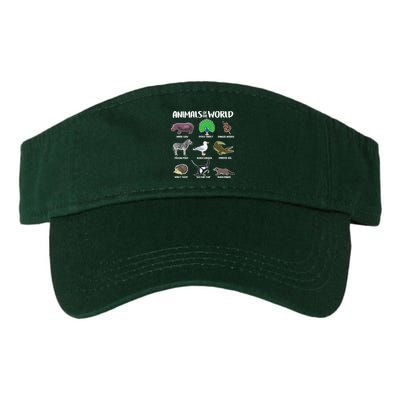 Animals Of The World Valucap Bio-Washed Visor