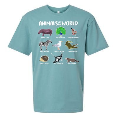 Animals Of The World Sueded Cloud Jersey T-Shirt