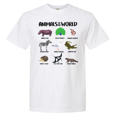 Animals Of The World Garment-Dyed Heavyweight T-Shirt