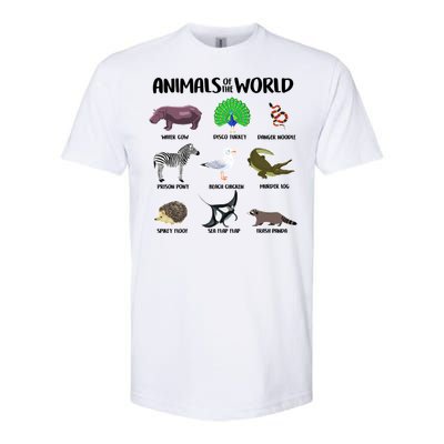 Animals Of The World Softstyle CVC T-Shirt