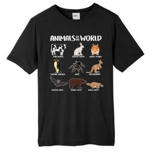 Animals Of The World Funny Names Tall Fusion ChromaSoft Performance T-Shirt