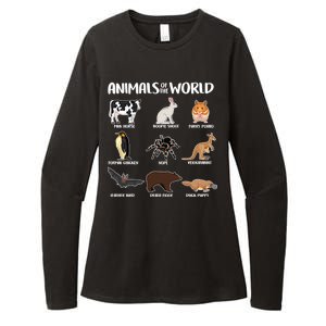 Animals Of The World Funny Names Womens CVC Long Sleeve Shirt