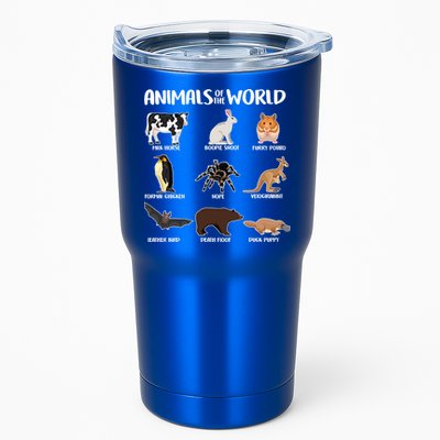 Animals Of The World Funny Names Tumbler