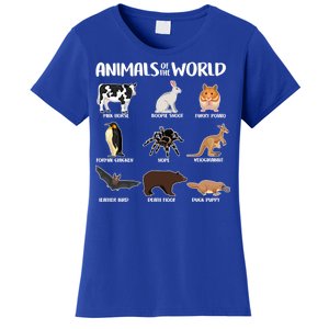 Animals Of The World Funny Names Women's T-Shirt