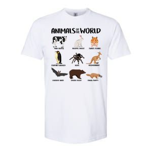 Animals Of The World Funny Names Softstyle CVC T-Shirt