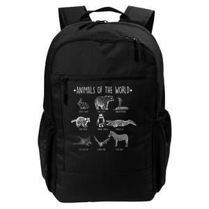 Animals Of the World Funny Wildlife Daily Commute Backpack