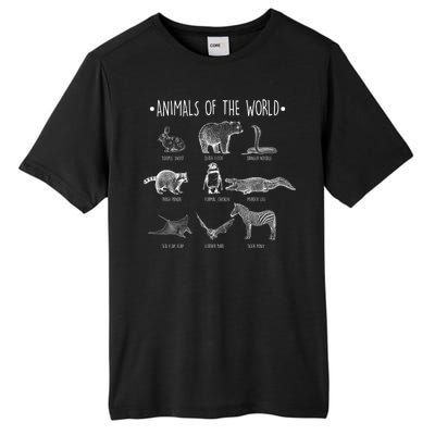 Animals Of the World Funny Wildlife Tall Fusion ChromaSoft Performance T-Shirt