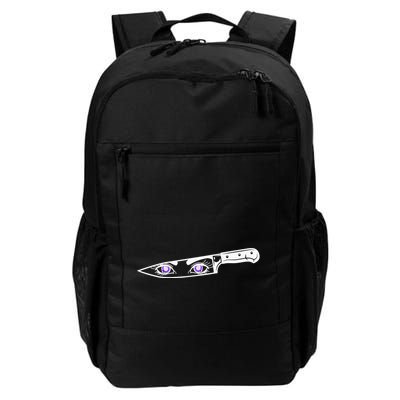 Anime Bautiful Eyes Blade Vintage Backpack