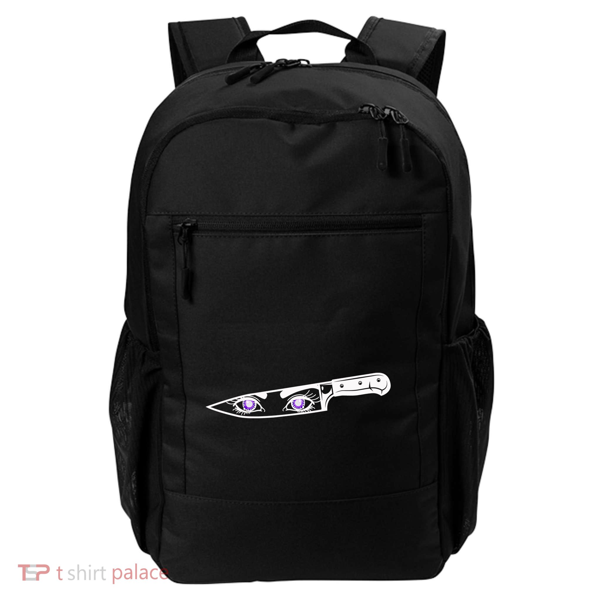 Anime Bautiful Eyes Blade Vintage Backpack