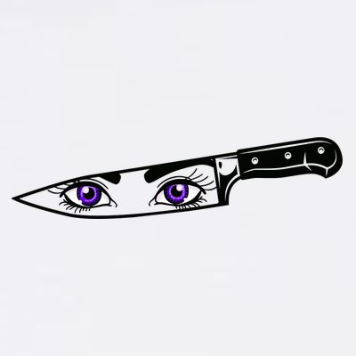 Anime Bautiful Eyes Blade Vintage T-Shirt