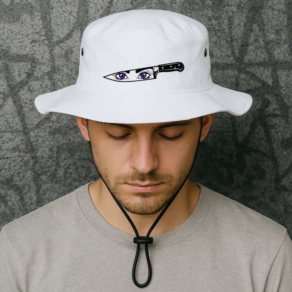 Anime Bautiful Eyes Blade Vintage Bucket Hat
