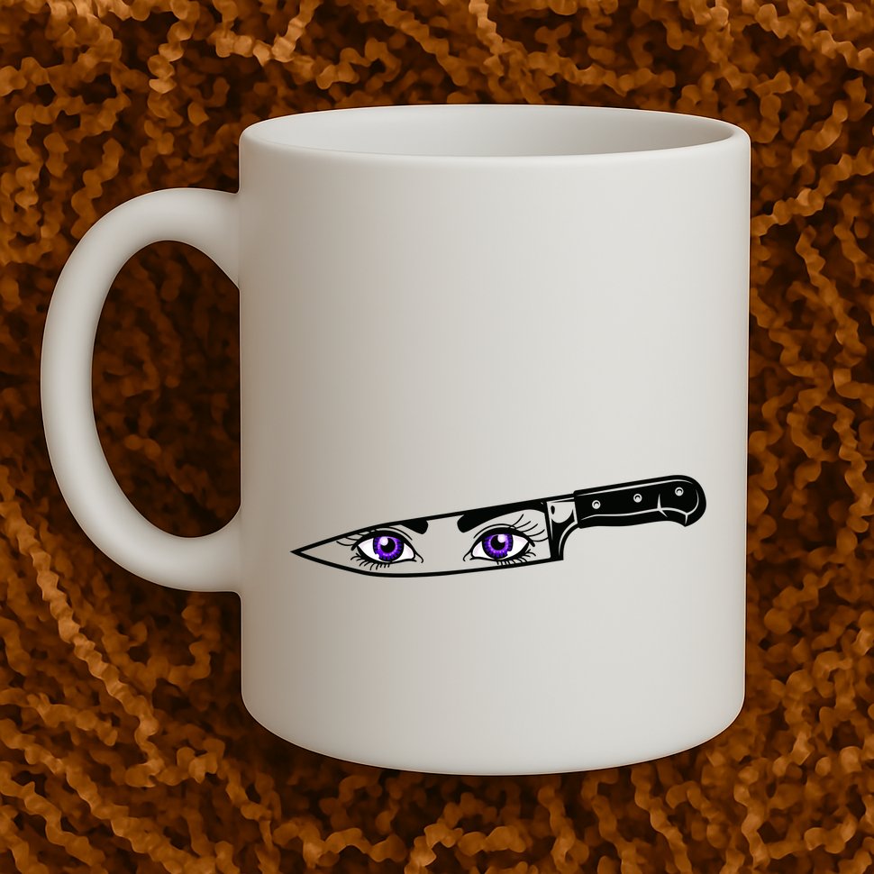 Anime Bautiful Eyes Blade Vintage Mug