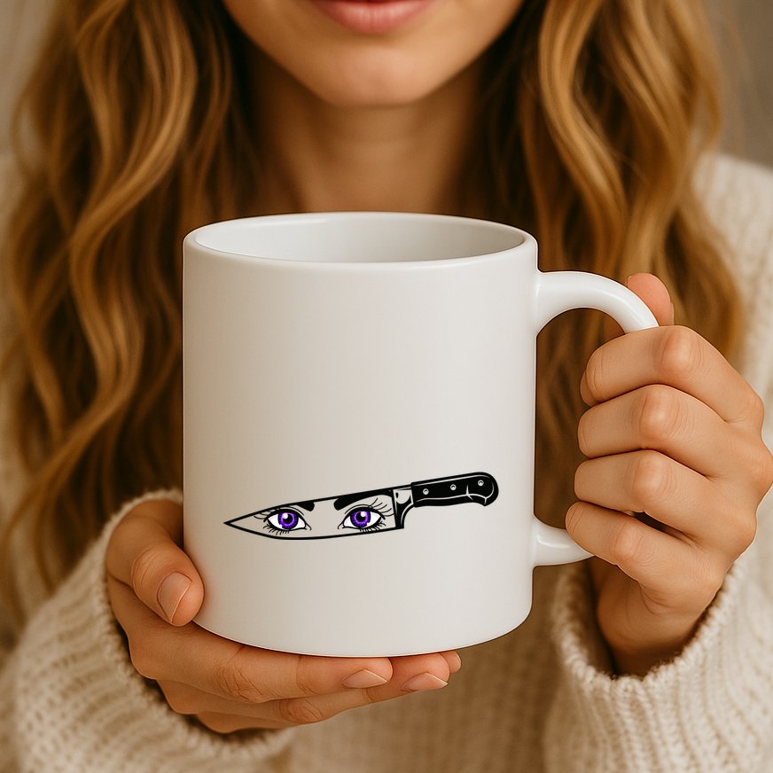Anime Bautiful Eyes Blade Vintage Mug