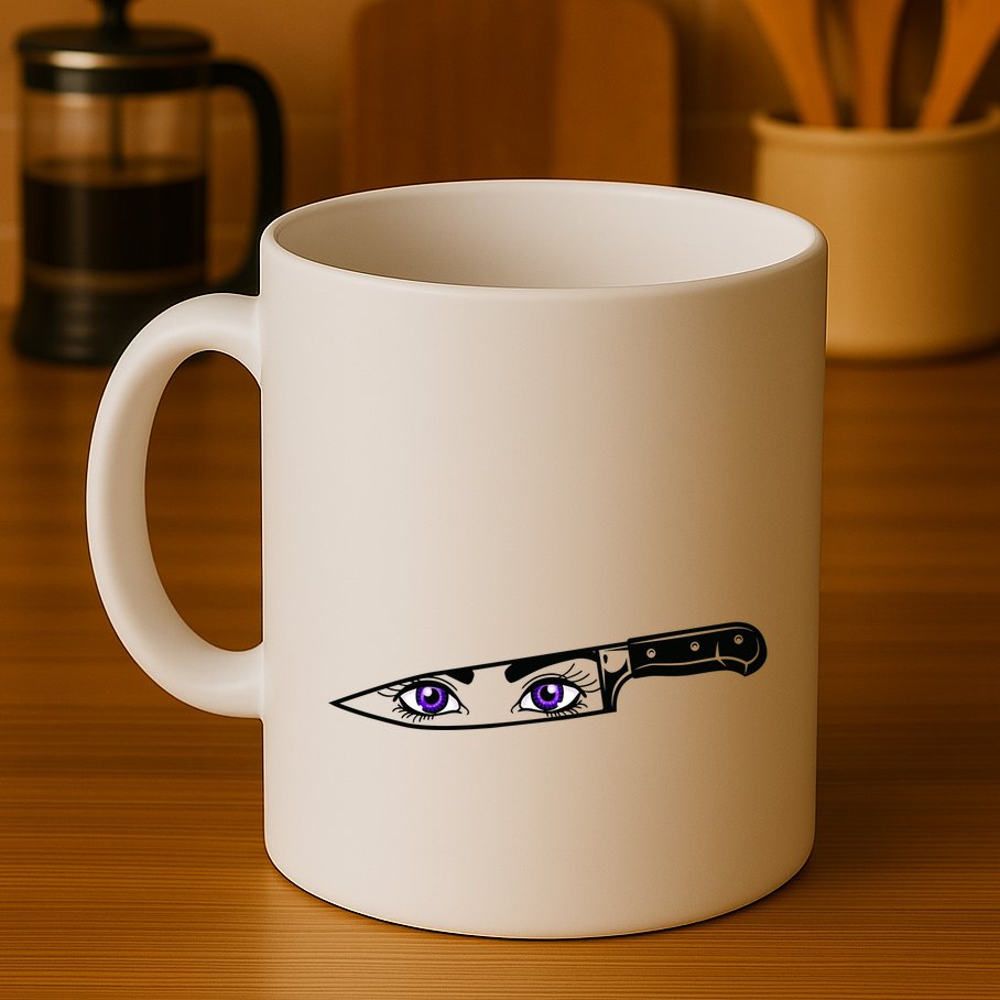 Anime Bautiful Eyes Blade Vintage Mug