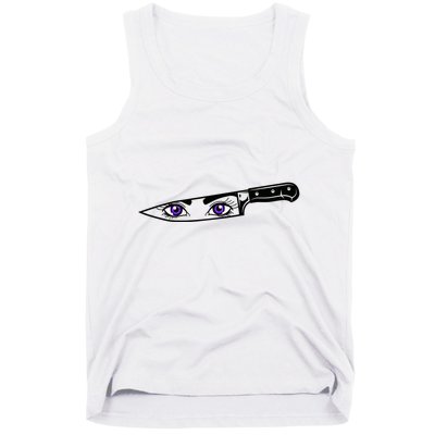 Anime Bautiful Eyes Blade Vintage Tank Top