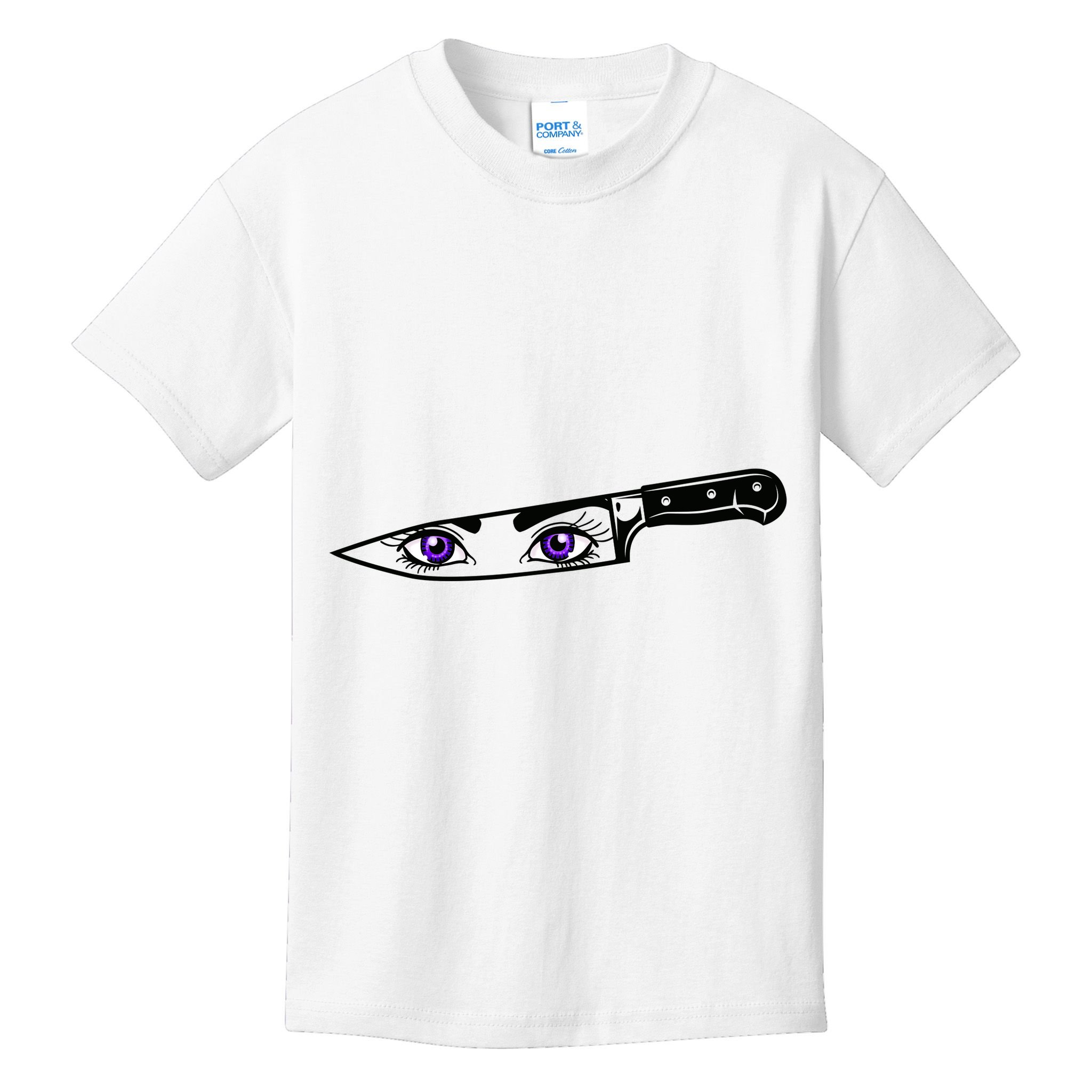 Anime Bautiful Eyes Blade Vintage Kids T-Shirt