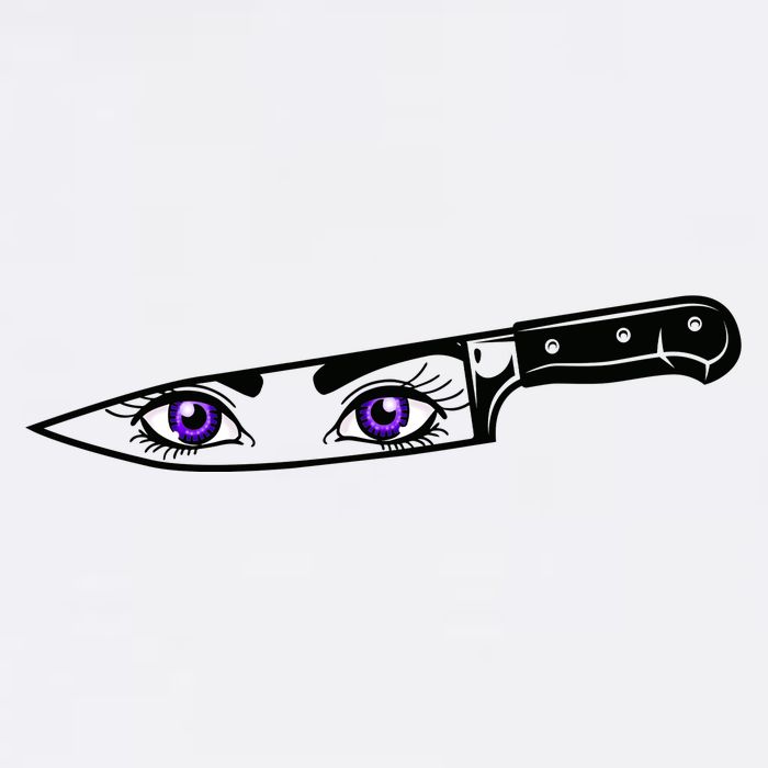 Anime Bautiful Eyes Blade Vintage Kids T-Shirt