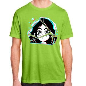 Anime Broken Glass Sparkle Eyes Adult ChromaSoft Performance T-Shirt