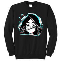 Anime Broken Glass Sparkle Eyes Sweatshirt