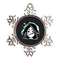 Anime Broken Glass Sparkle Eyes Metallic Star Ornament