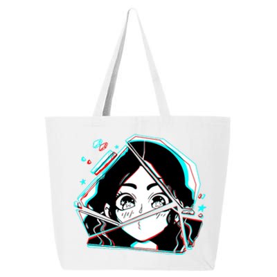 Anime Broken Glass Sparkle Eyes 25L Jumbo Tote