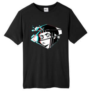 Anime Eyes Broken Glass Tall Fusion ChromaSoft Performance T-Shirt