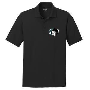 Anime Eyes Broken Glass PosiCharge RacerMesh Polo